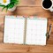 Bonnie Marcus OFFICIAL | 2027 6 x 7.75 Inch 18 Months Weekly Desk Planner | Foil Stamped Cover | July 2026 - December 2027 | Plato | Fashion Designer Stationery